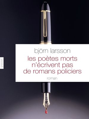 cover image of Les poètes morts n'écrivent pas de romans policiers